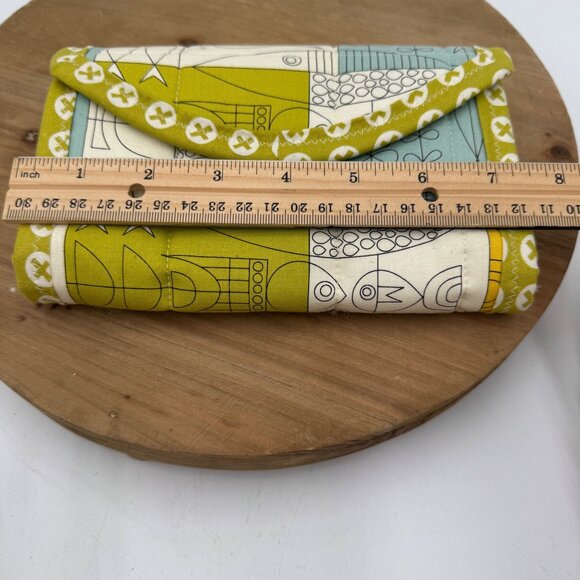 Handmade from isew pattern couple organizer snap closure excellent condition - Picture 6 of 7